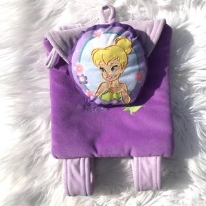Disney Tinker Bell Cute Soft Purple Mini Backpack